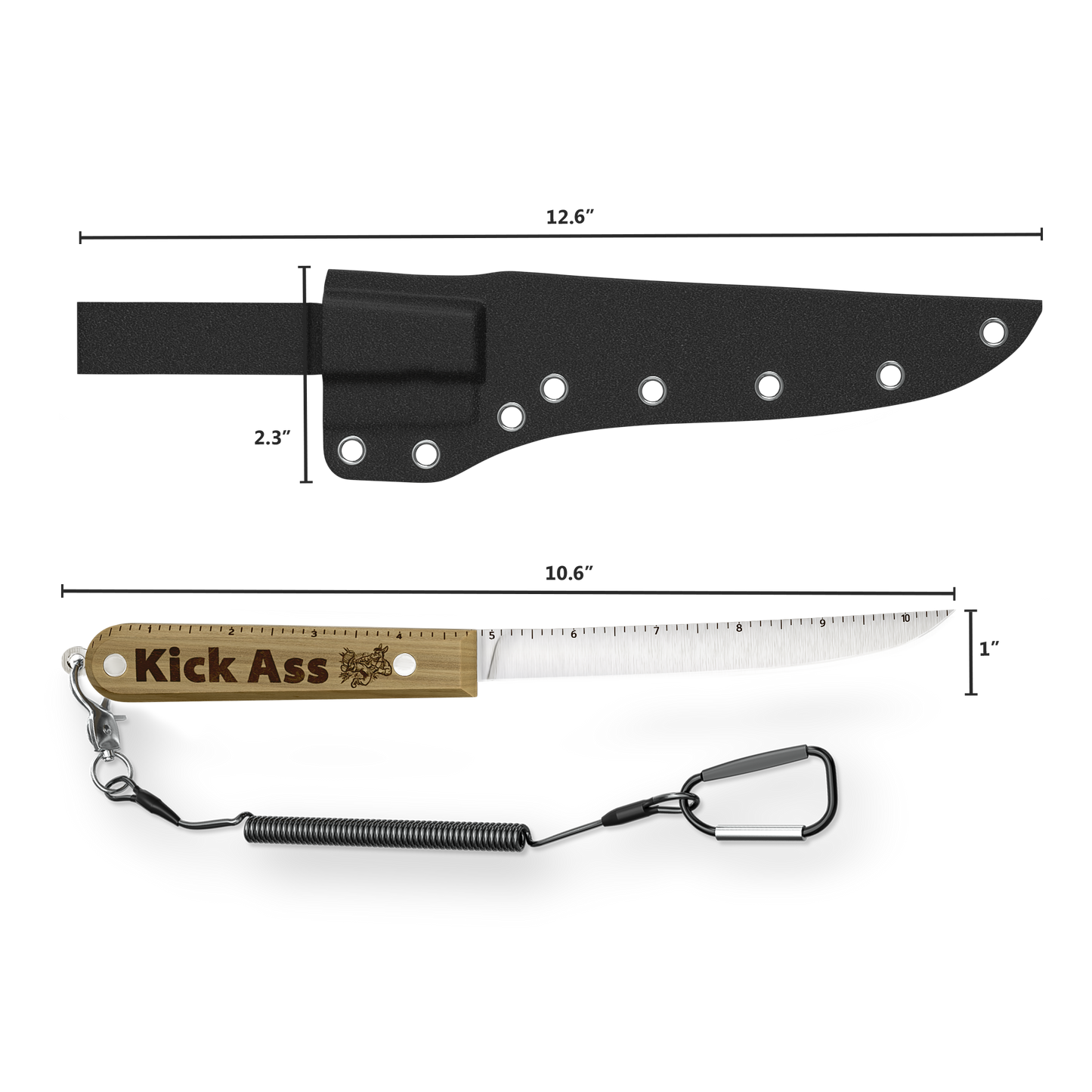 The Kick Ass Knife - Kick Ass Fab