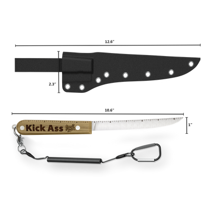 The Kick Ass Knife - Kick Ass Fab